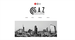 Desktop Screenshot of gazmagazine.net